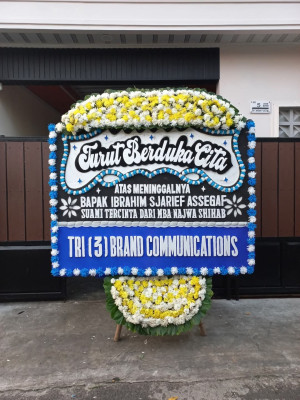 Papan Bunga Duka di Gelam Jaya